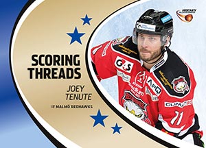 Scoring Threads, 2014-15 HockeyAllsvenskan, #ST07 Joey Tenute IF Malmö Redhawks