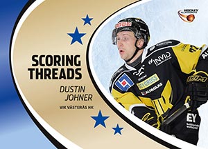 Scoring Threads, 2014-15 HockeyAllsvenskan, #ST13 Dustin Johner VIK Västerås HK