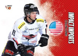 Impact Imports 2015-16 HockeyAllsvenskan #II05 Colin Long