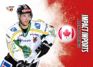 Impact Imports 2015-16 HockeyAllsvenskan #II07 Alex Hutchings