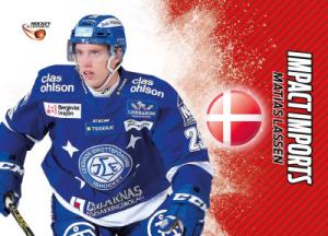 Impact Imports 2015-16 HockeyAllsvenskan #II11 Matias Lassen