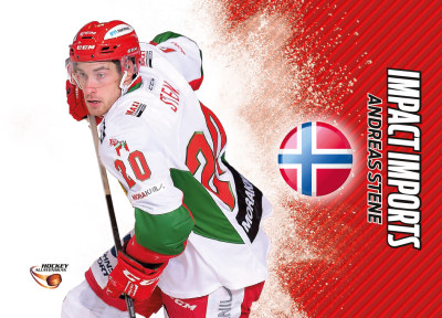 Impact Imports 2015-16 HockeyAllsvenskan #II15 Andreas Stene