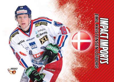 Impact Imports 2015-16 HockeyAllsvenskan #II17 Emil Kristensen Löjborg