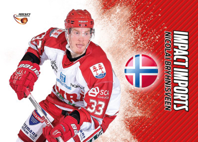 Impact Imports 2015-16 HockeyAllsvenskan #II21 Nicolai Bryhnisveen