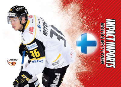 Impact Imports 2015-16 HockeyAllsvenskan #II24 Matias Myttynen
