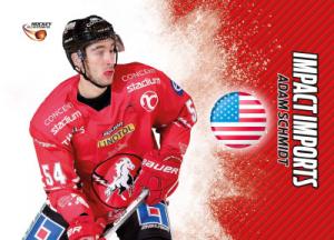 Impact Imports 2015-16 HockeyAllsvenskan #II27 Adam Schmidt