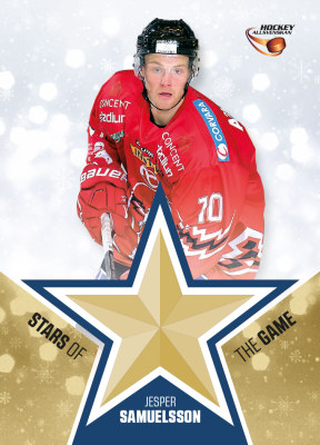 Stars of the Game 2015-16 HockeyAllsvenskan #SG14 Jesper Samuelsson