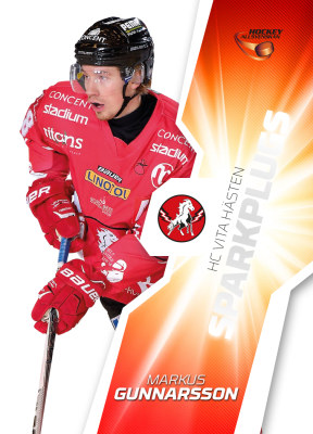 Sparkplugs 2015-16 HockeyAllsvenskan #SP09 Marcus Gunnarsson