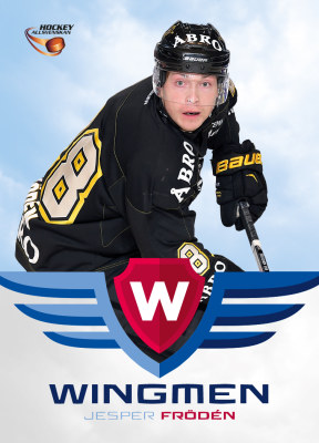 Wingmen 2015-16 HockeyAllsvenskan #WI01 Jesper Frödén