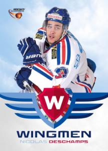 Wingmen 2015-16 HockeyAllsvenskan #WI08 Nicolas Deschamps