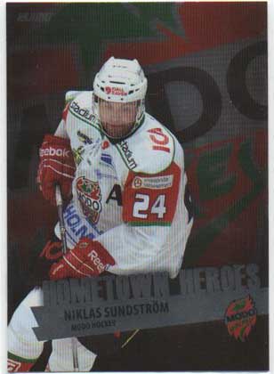 2012-13 SHL s.1 Hometown Heroes #08 Niklas Sundstrom MODO Hockey /50