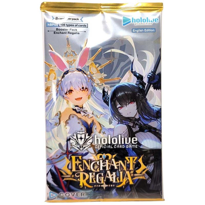 Hololive Official Card Game - Enchant Regalia Booster Pack (8 cards) [HOCG-HBP05E]