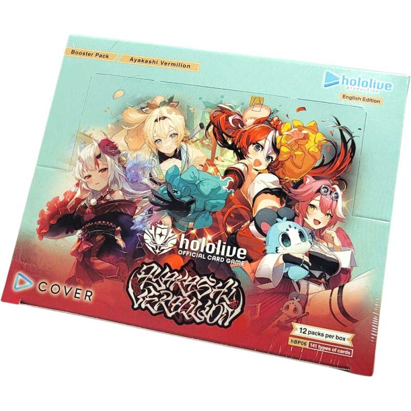 Hololive Official Card Game - Ayakashi Vermilion Booster Display (12 packs) [HOCG-HBP06E]