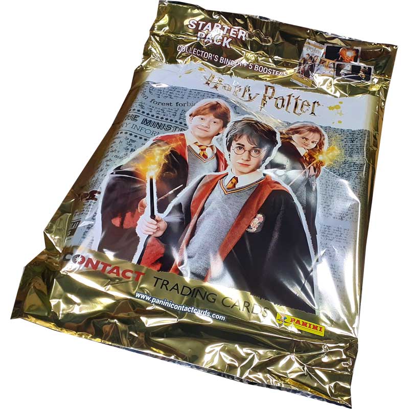 Harry Potter Contact Trading Cards (Panini), Starter Pack [Tall cards]