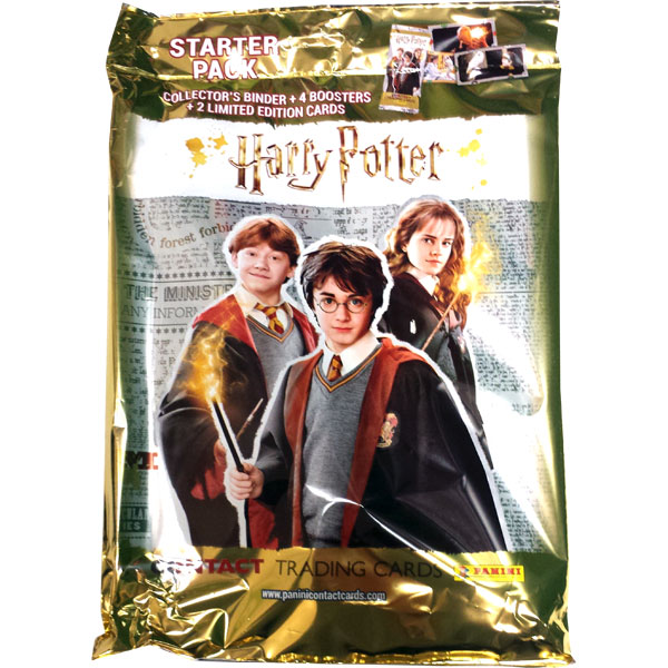Harry Potter Contact Trading Cards (Panini), Starter Pack