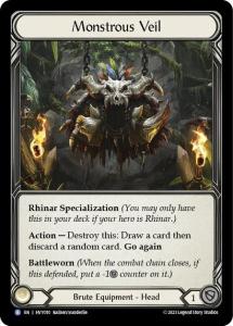 HVY010 - Monstrous Veil - Rare