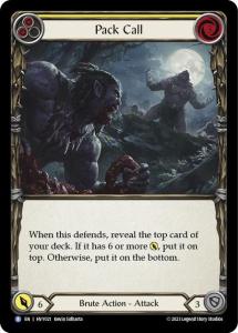 HVY021 - Pack Call YELLOW - Rare