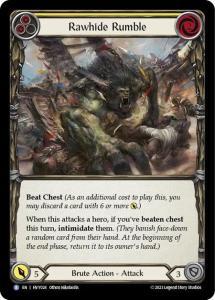 HVY024 - Rawhide Rumble YELLOW - Rare
