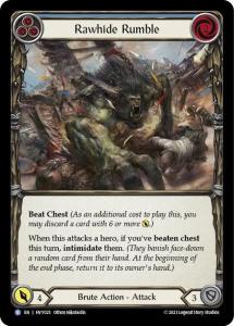 HVY025 - Rawhide Rumble BLUE - Rare