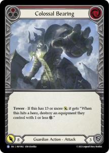 HVY062 - Colossal Bearing - Rare