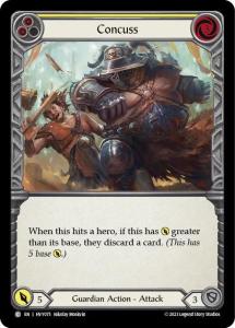 HVY075 - Concuss YELLOW - Common