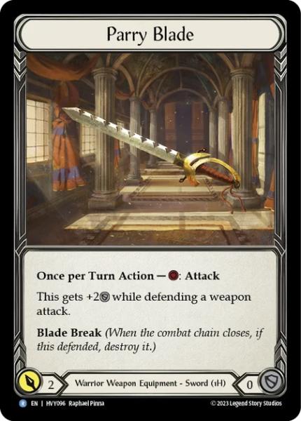 HVY096 - Parry Blade - Cold Foil - Rare