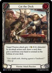 HVY107 - Cut the Deck YELLOW - Rare