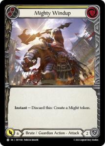 HVY144 - Mighty Windup YELLOW - Common