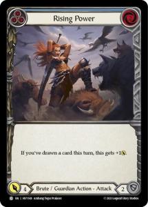 HVY148 - Rising Power BLUE - Common