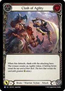 HVY157 - Clash of Agility RED - Rare