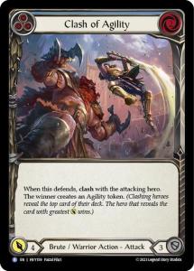 HVY159 - Clash of Agility BLUE - Rare