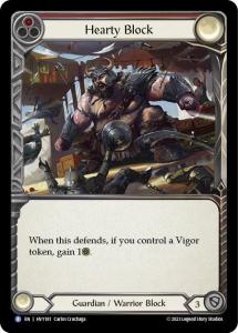 HVY181 - Hearty Block - Rare