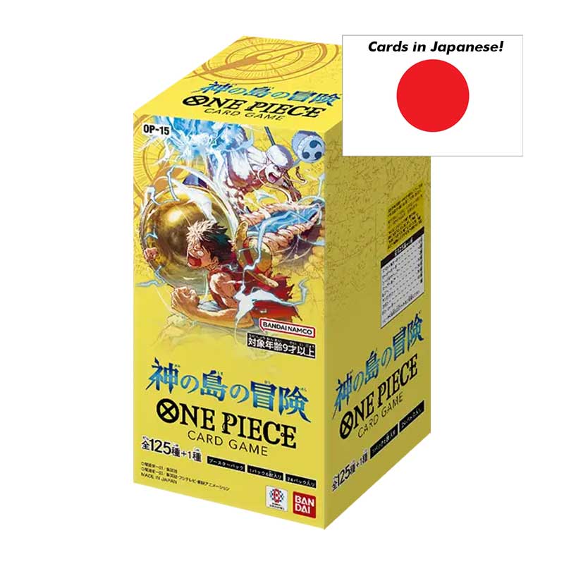 One Piece Card Game - Booster Display (24 boosters) Adventure on KAMI's Island [OP-15] - JAPANSK