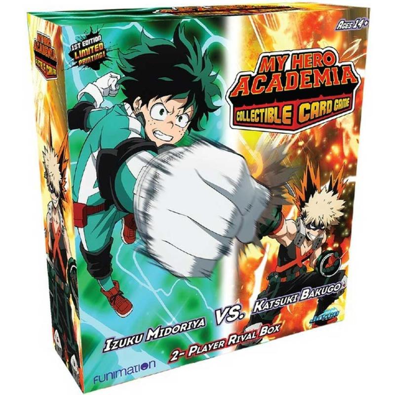 My Hero Academia Collectible Card Game - Izuku Midoriya vs. Katsuki Bakugo 2-Player Rival Decks