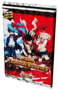 My Hero Academia Collectible Card Game - 1 Booster - Crimson Rampage