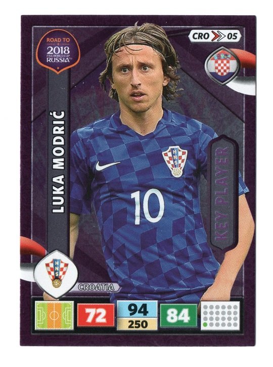 Key Player - 02 - Luka Modric - (Croatia) - CRO05 -  Road To World Cup Russia 2018