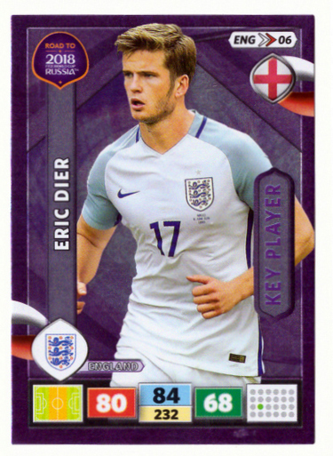 Key Player - 04 - Eric Dier - (England) - ENG06 -  Road To World Cup Russia 2018