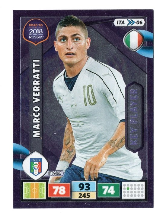 Key Player - 05 - Marco Verratti - (Italy) - ITA06 -  Road To World Cup Russia 2018