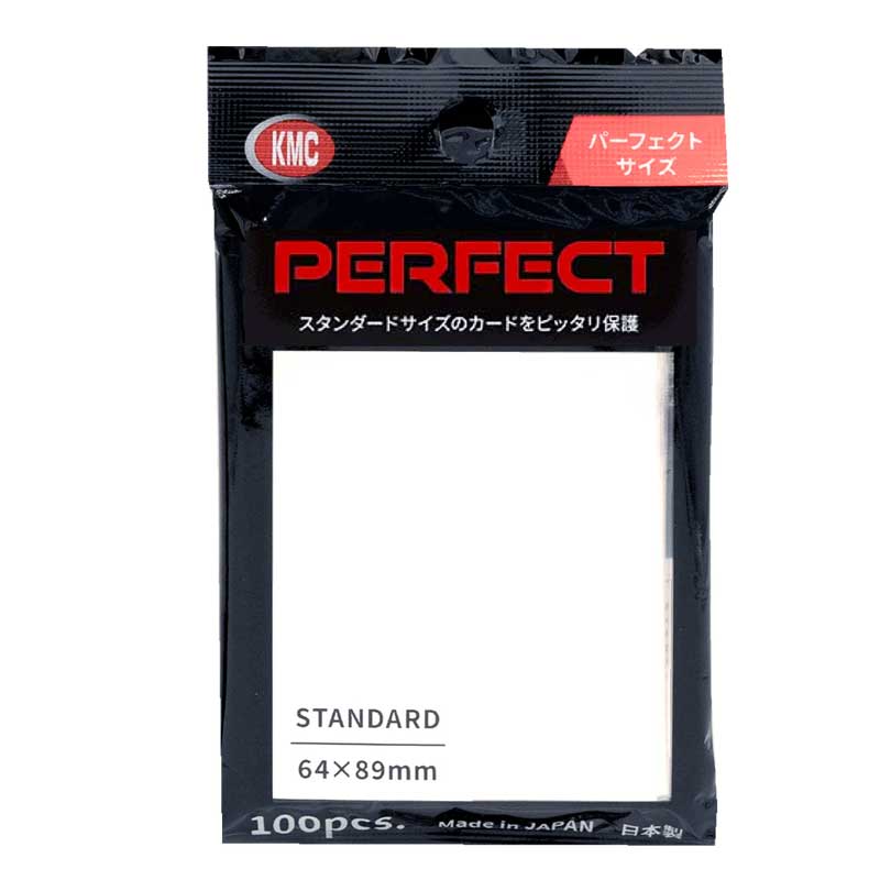 KMC Standard Sleeves - Perfect Size (100 Sleeves) [Inner Sleeves]