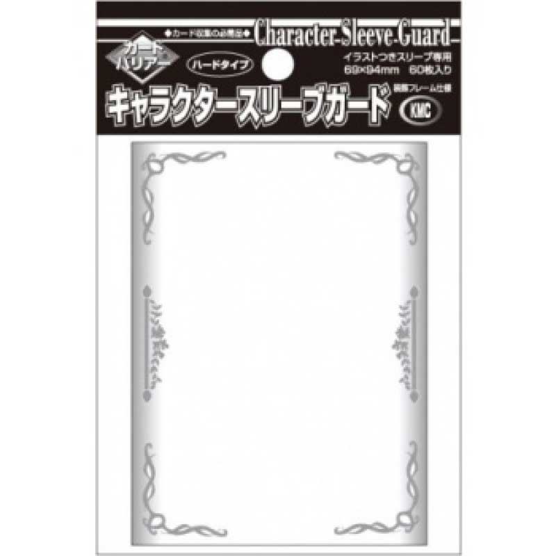 KMC Standard Sleeves - Character Guard Clear with Florals - 60 oversized Sleeves [Sleeve Covers]