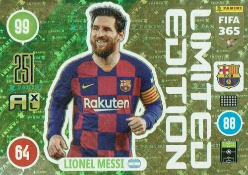 Adrenalyn XL FIFA 365 2021 - Lionel Messi (Barcelona) - Limited Edition