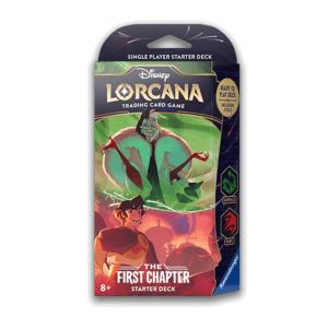 Lorcana - The First Chapter - Deck - Emerald/Ruby [ Cruella De Vil & Aladdin ]