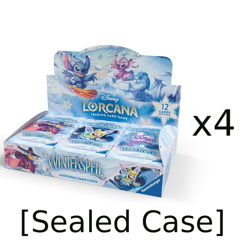 PRE-BUY: Lorcana - Winterspell - Case (4 Displays) (Preliminary release February 13:th 2026)