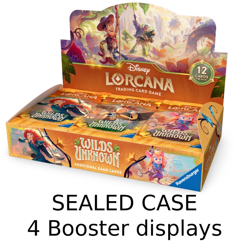 Lorcana - Wilds Unknown - Case (4 Displays)