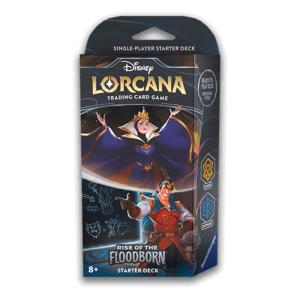 Lorcana - Rise of the Floodborn - Deck - Amber/Sapphire [ Wicked Queen & Gaston ]