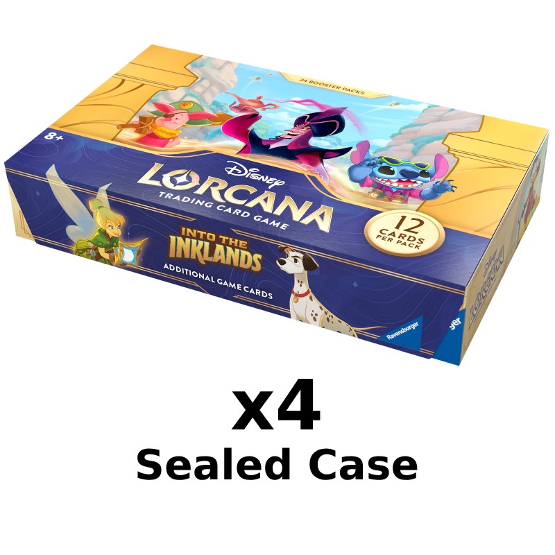 Lorcana - Into the Inklands - Case (4 Displays)