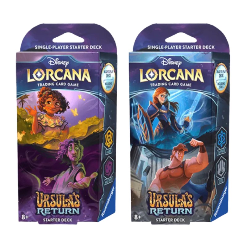 FÖRKÖP: Lorcana - Ursula's Return - Deck Bundle [2 Decks] (Preliminär release 17:e maj 2024)