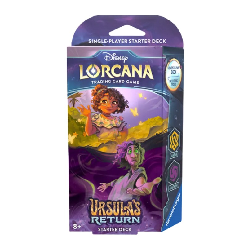 PRE-BUY: Lorcana - Ursula's Return - Deck - Amber/Amethyst (Preliminary release May 17:th 2024)