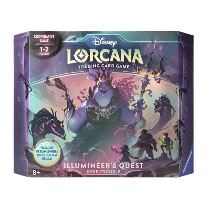 FÖRKÖP: Lorcana - Ursula's Return - Illumineer's Quest - Deep Trouble (Preliminär release 17:e maj 2024)