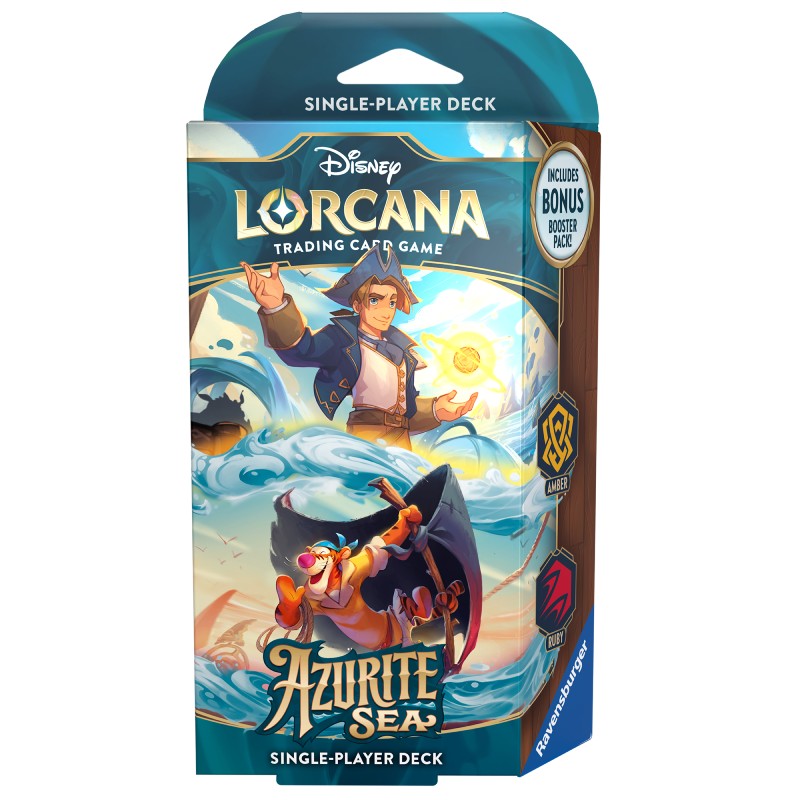 PRE-BUY: Lorcana - Azurite Sea - Deck - Amber/Ruby (Preliminary release November 15:th 2024)